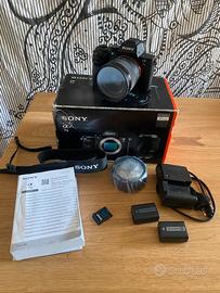 Sony a7II + Sony 50mm e accessori