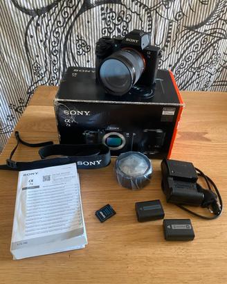 Sony a7II + Sony 50mm e accessori