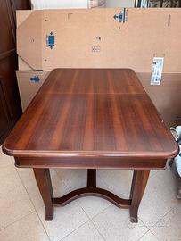 Tavolo da pranzo artigianale estens.le 140-312x90