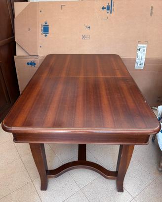 Tavolo da pranzo artigianale estens.le 140-312x90