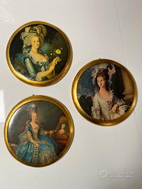 3 Quadri in ceramica Arte di Nacchi