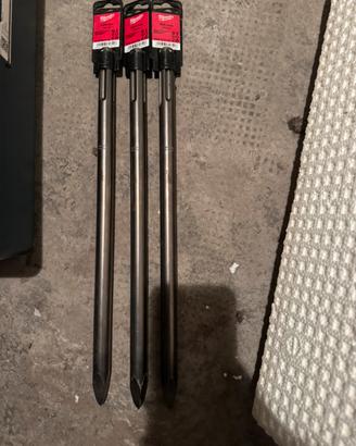 3 Scalpelli Milwaukee SDS-Max 400 mm