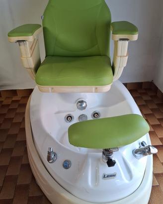poltrona pedicure idromassaggio