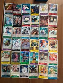 Lotto 36 carte one piece