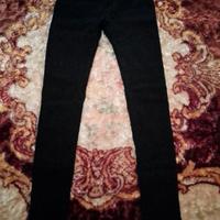 Pantaloni elastici Tg S, con motivo damascato