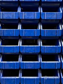 Cassette contenitori modulabili in plastica