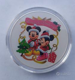 Medaglia Natale-Merry Christmas-Diametro Mm. 40