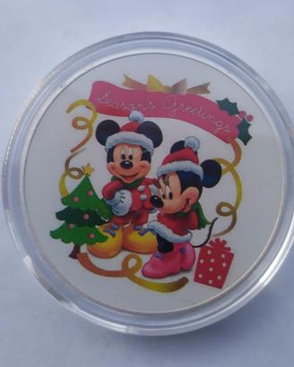 Medaglia Natale-Merry Christmas-Diametro Mm. 40