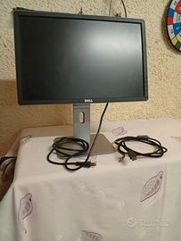 MONITOR DELL 19,5 PC REGOLABILE +ADATTATORE BENFEI