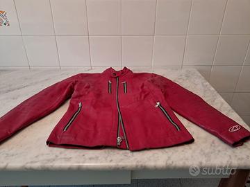 giacca in pelle moto ALPINESTARs