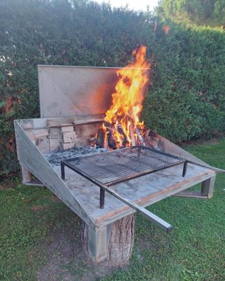 Barbecue inox