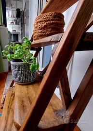 scaletta in legno 