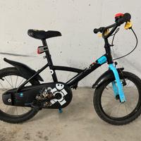 Bicicletta bambino 4-6 anni con ruote 16"