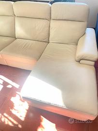 Divano Poltronesofà in pelle 