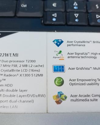 Acer Duo Core 3Gb DDR2 HDD 100Gb Intel