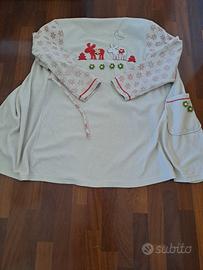 Vestaglia Natale pile donna -tg .M