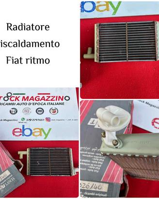 Radiatore riscaldamento Fiat ritmo 105 125 130 tc 