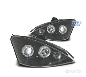 FARI PER FORD FOCUS 01-05 ANGEL EYES SFONDO NERO