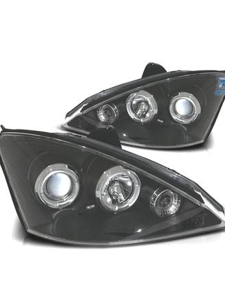 FARI PER FORD FOCUS 01-05 ANGEL EYES SFONDO NERO