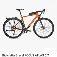 GRAVEL FOCUS atlas 6.7 expo da viaggio