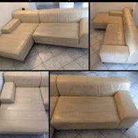 Divano angolare con chaise longue