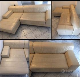 Divano angolare con chaise longue