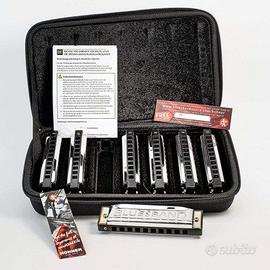SET ARMONICHE BLUES HOHNER (7 PEZZI)