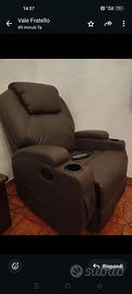 Poltrona relax massaggiante