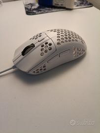 Mouse Gaming GXT Trust bianco con cavo usb 15€