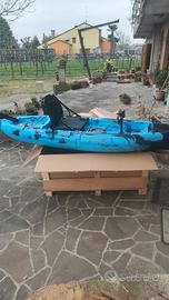 Kayak modulare da pesca e/o turismo NUOVO a pinne
