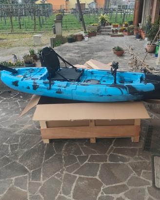Kayak modulare da pesca e/o turismo NUOVO a pinne