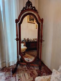 specchio stile barocco da terra 