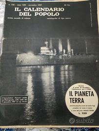 2 riviste anni 50 calendario del popolo 