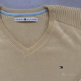 Maglione tommy hilfiger giallo