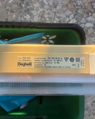 Lampada di emergenza neon Beghelli