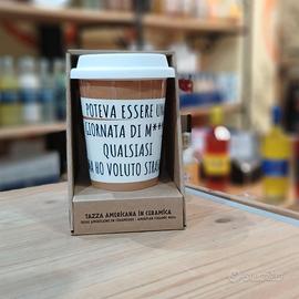 Tazza in ceramica "Giornata di m***a"