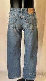 LEVI'S 501 Vintage 1998 W30 L34 Blu 5 Bottoni