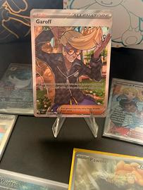 Carta pokemon Garoff 227/091 di destino di paldea