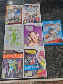 Pedana e Giochi wii