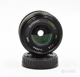 ITOREX 28MM F2.8 ATTACCO PENTAX K