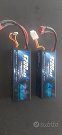 2 batterie lipo 3s 11.1v 5200 mah zeee deans