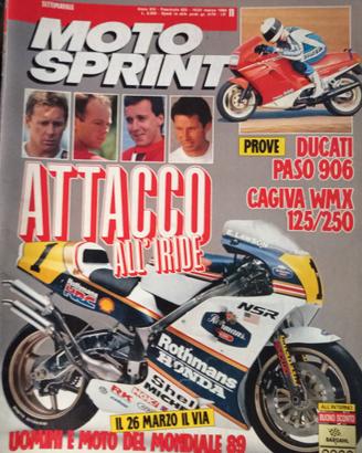 Rivista MOTOSPRINT numero 11 del 1989