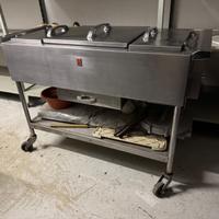 Carrello scaldavivande