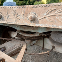 Carro d’epoca in legno - da restaurare