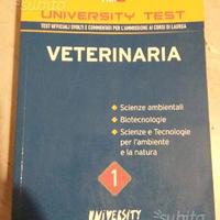 Libro "Veterinaria - Test ufficiali svolti e comme