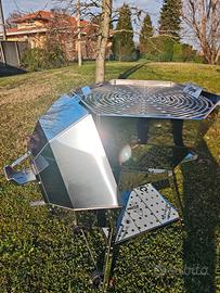 BARBECUE IN ACCIAIO INOX MODELLO GLOBO 57 - ilSimo