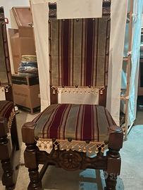 Sedie salotto in legno