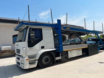 Bisarca iveco magirus a190 con rimorchio