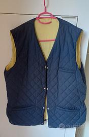 Gilet trapuntato smanicato