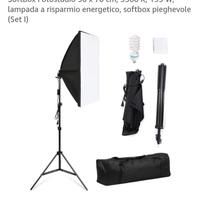 Kit luce softbox